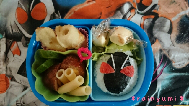 11 17 火 今日の幼稚園お弁当 仮面ライダーフォーゼキャラ弁 ４児ママ ３児は年子のどっぷり育児ブログ